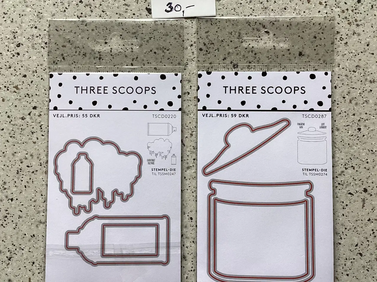 Billede 5 - Scrapbook dies, forskellige sæt, punch mm.  Fra