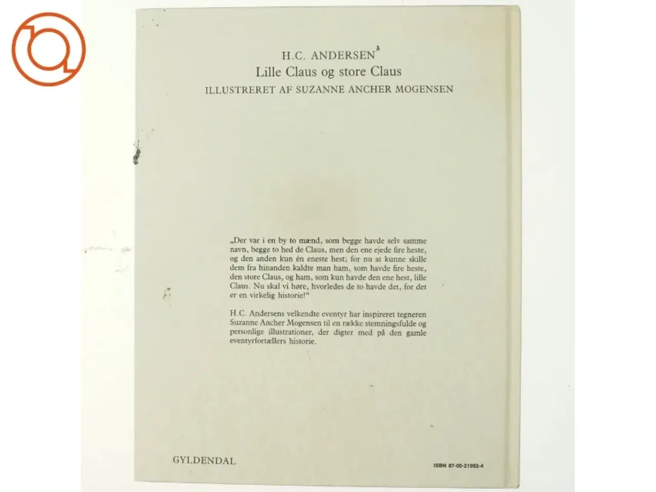 Billede 3 - H.C.Andersen, Lille Claus og Store Claus