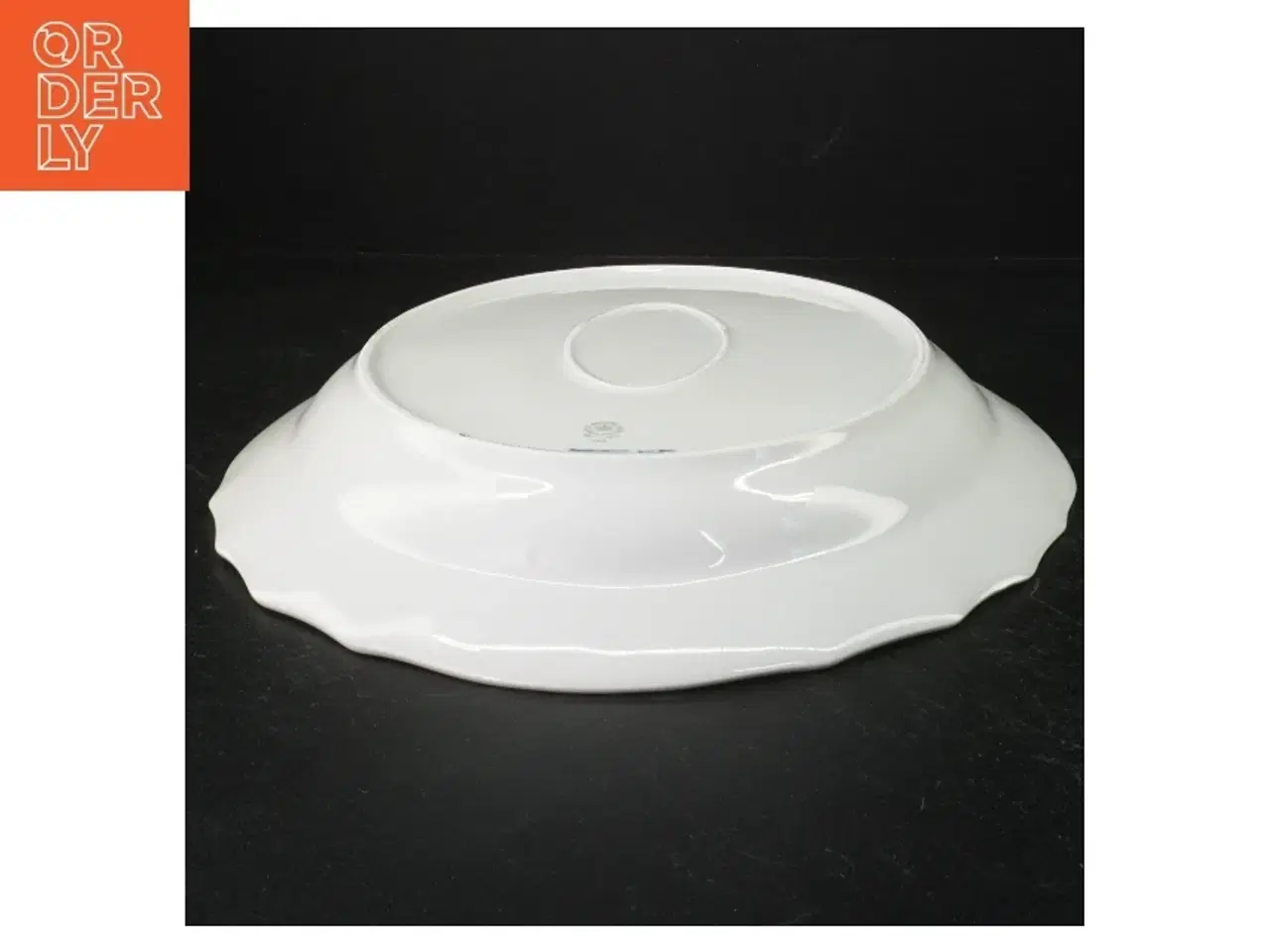 Billede 2 - Blå Blomst porcelænsfad fra Royal Copenhagen (str. 36 x 29 cm)