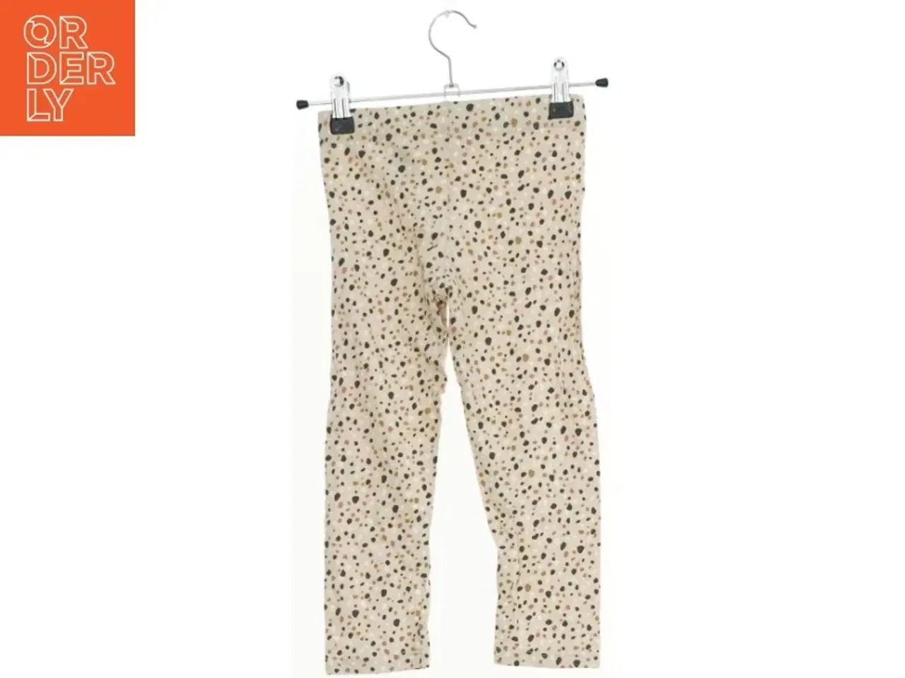 Billede 2 - Børneleggings med prikker fra H&M (str. 128)