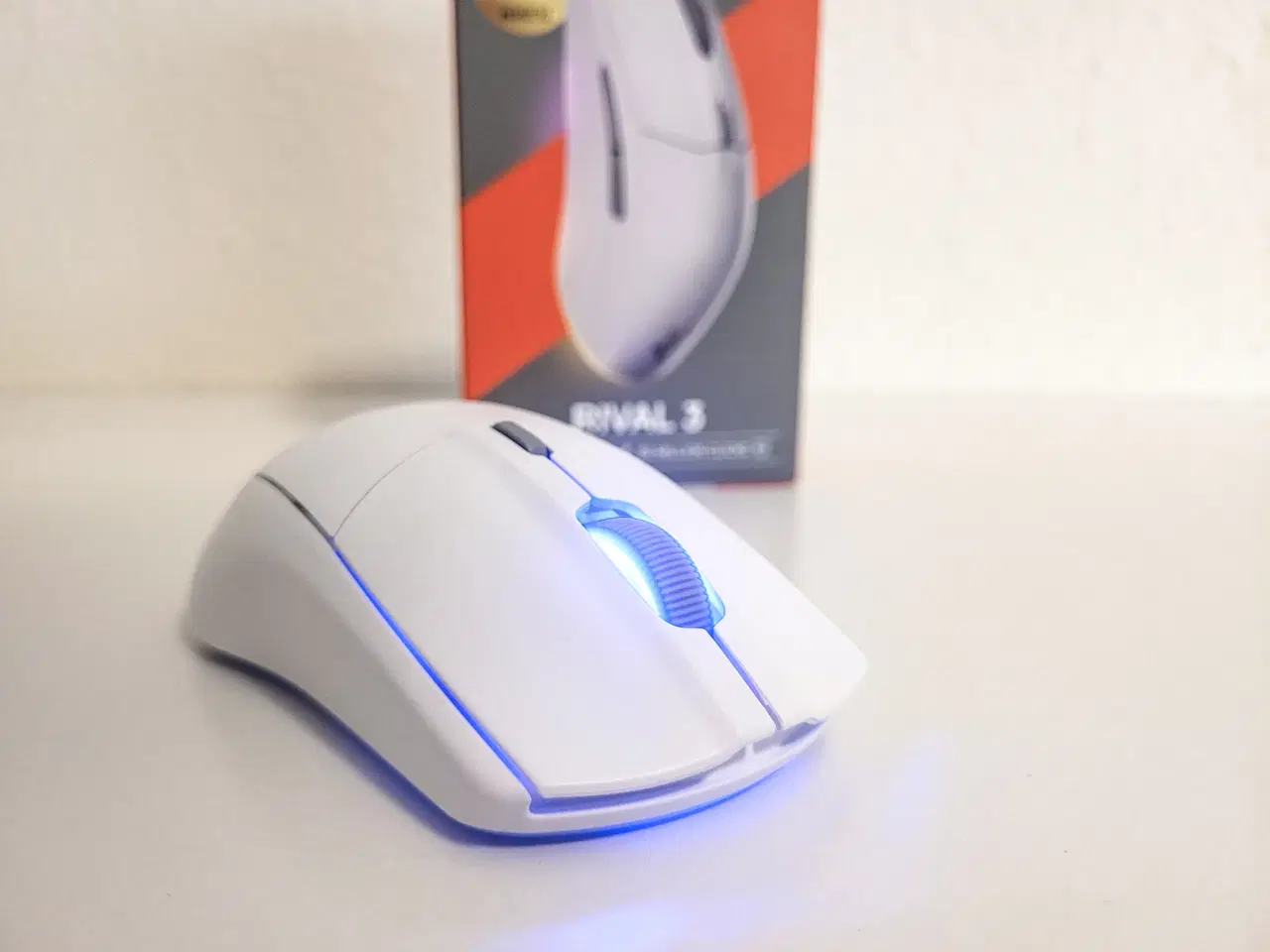 Billede 1 - 🎮 SteelSeries Rival 3 WL Gen 2 – Hvid