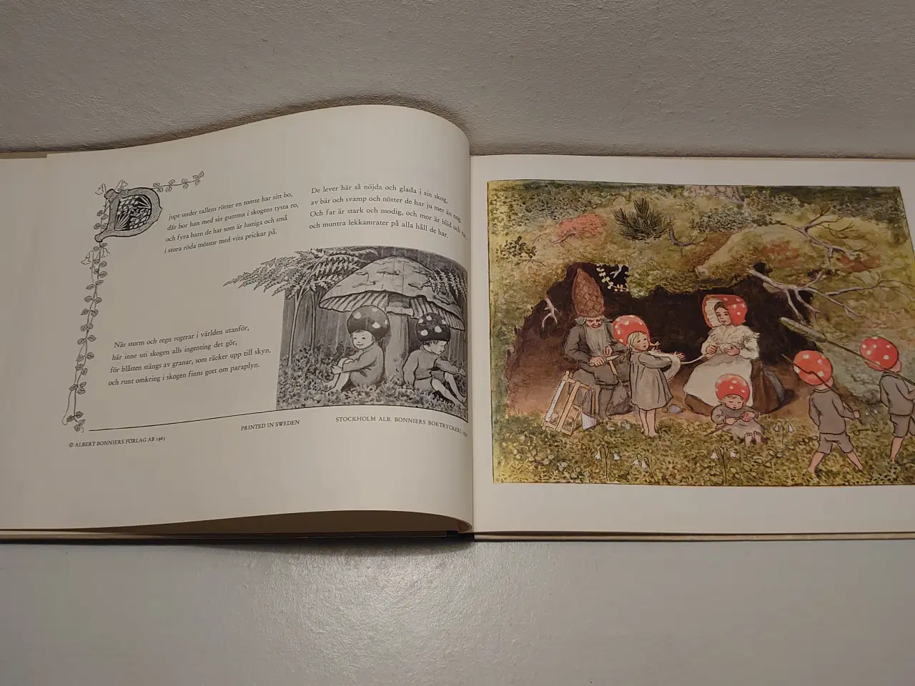 Billede 3 - Elsa Beskow:Tomtebo barnen. ill.forfatteren. 1965