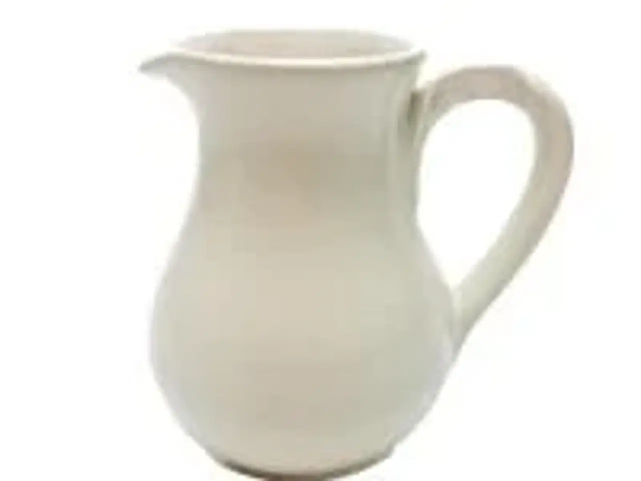 Billede 1 - 3 stk. Kande stentøj råhvid 1,5 ltr Rustik