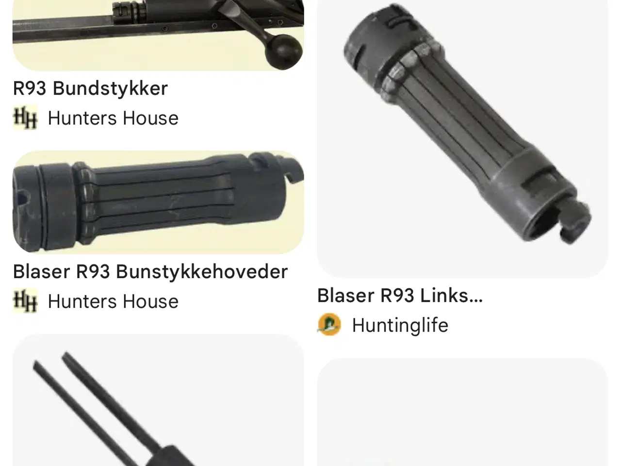 Billede 1 - Blaser R93 Bundstykke søges