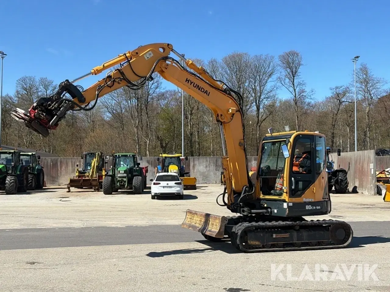 Billede 9 - Gravemaskine Hyundai ROBEX80CR-9A Rotortilt og centralsmørning