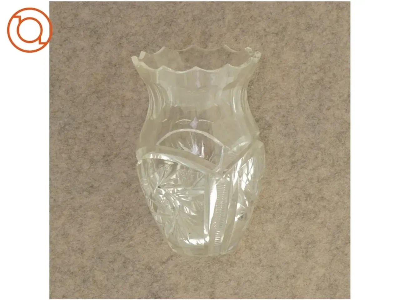 Billede 1 - Vase i krystal (str. 14 x 8 cm)