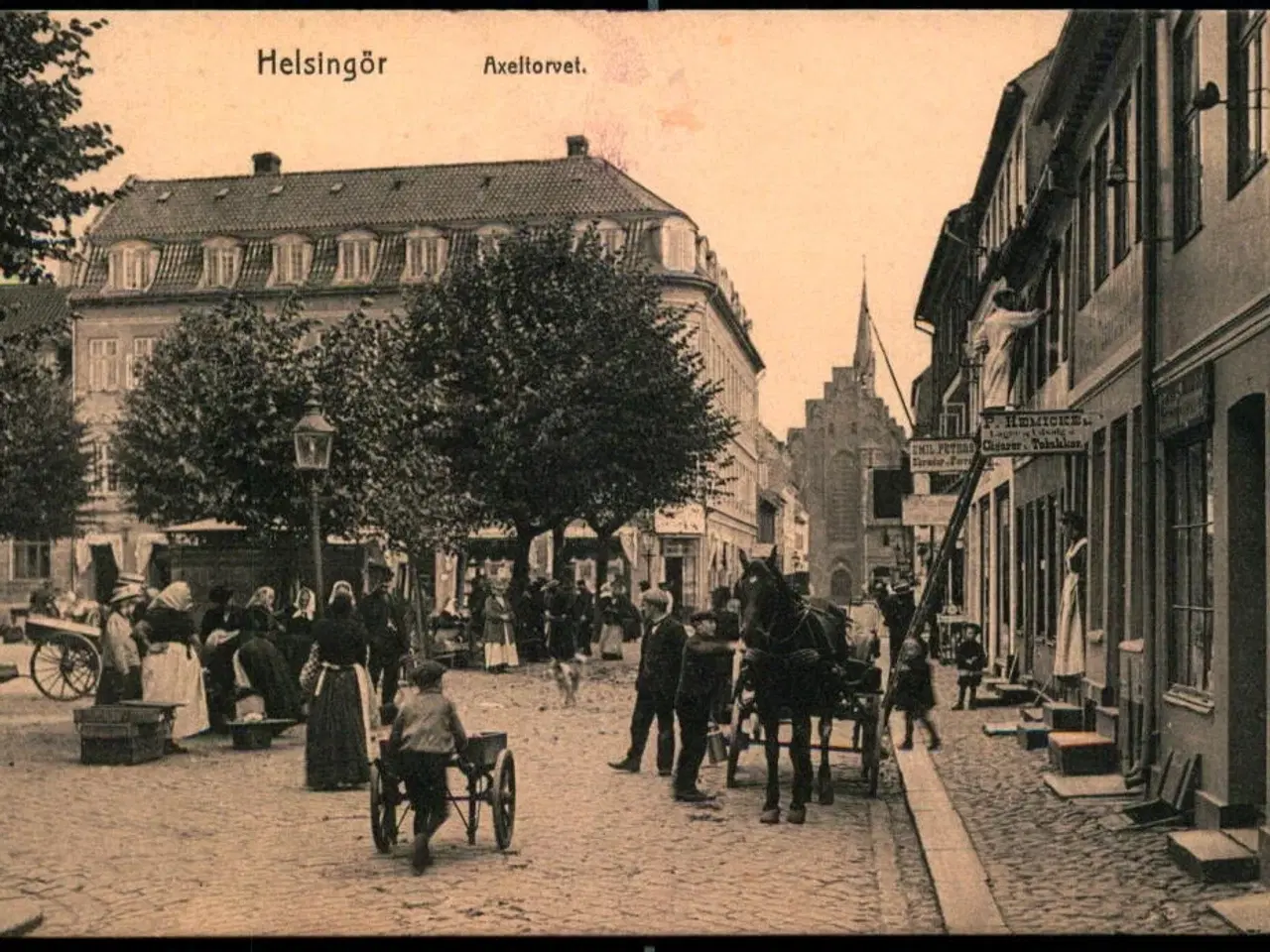 Billede 1 - Helsingør - Akseltorvet - u/n