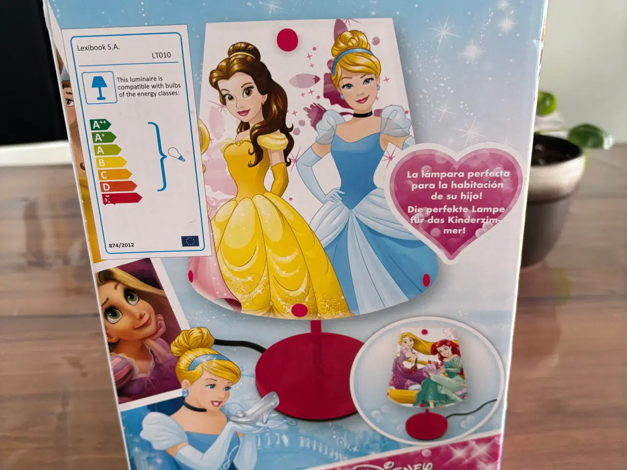 Billede 4 - Disney princess lampe 