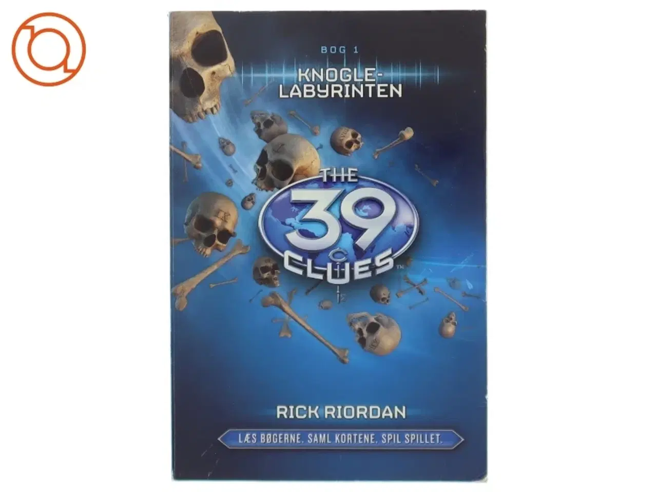 Billede 1 - Knoglelabyrinten : Bog 1 af Rick Riordan (Bog)