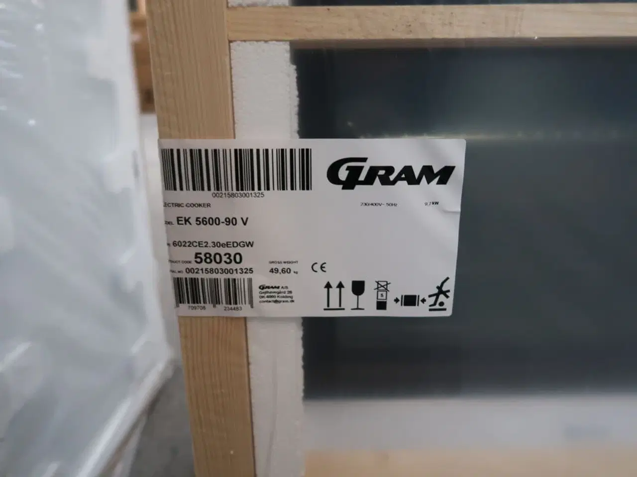Billede 2 - Keramisk komfur GRAM EK 5600-90 V