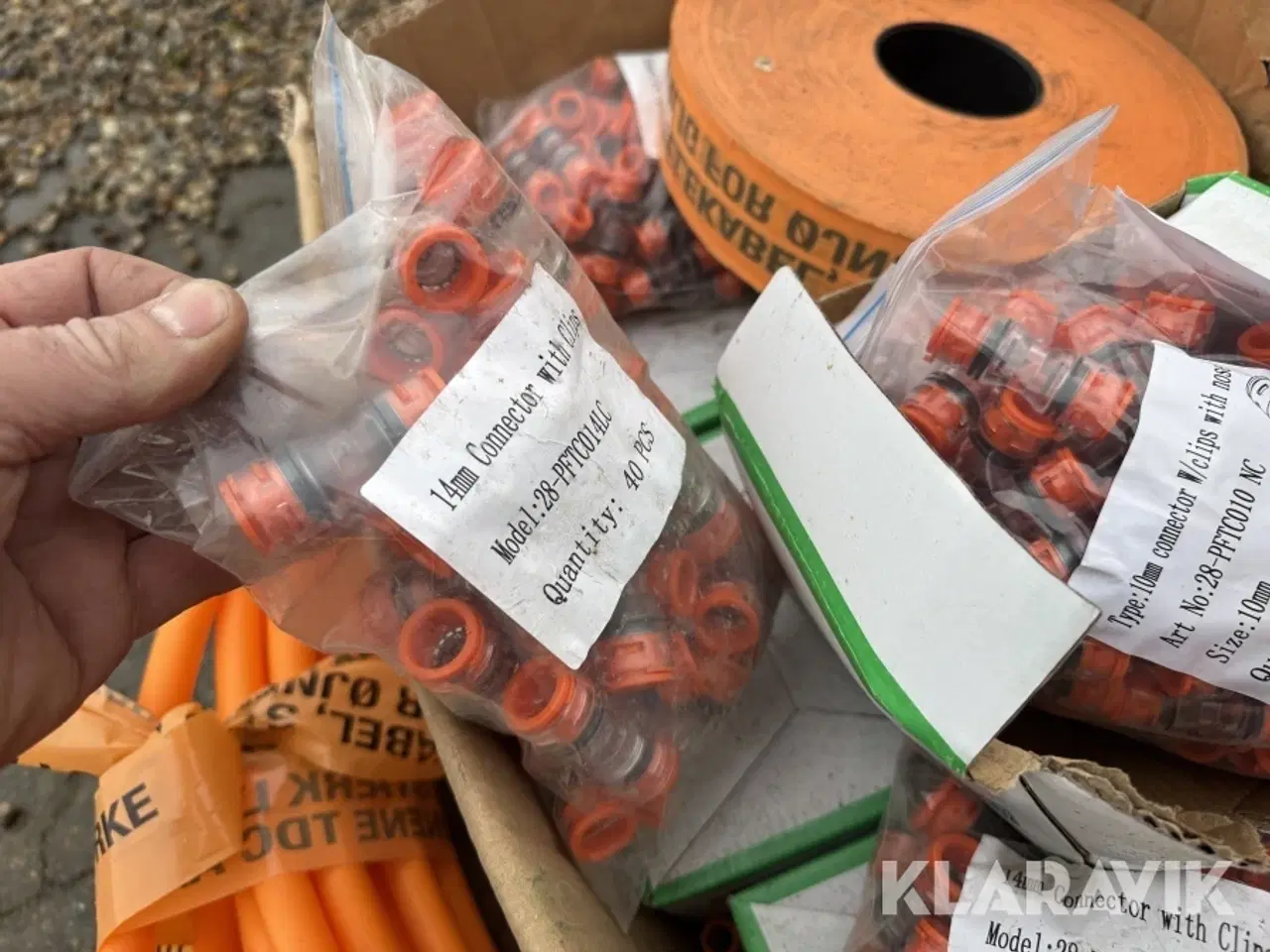 Billede 11 - Diverse materiel til fiber