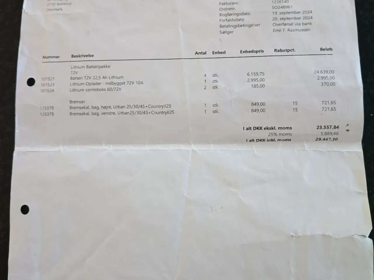 Billede 9 - 2023 Lindebjerg country ii 25 km/t