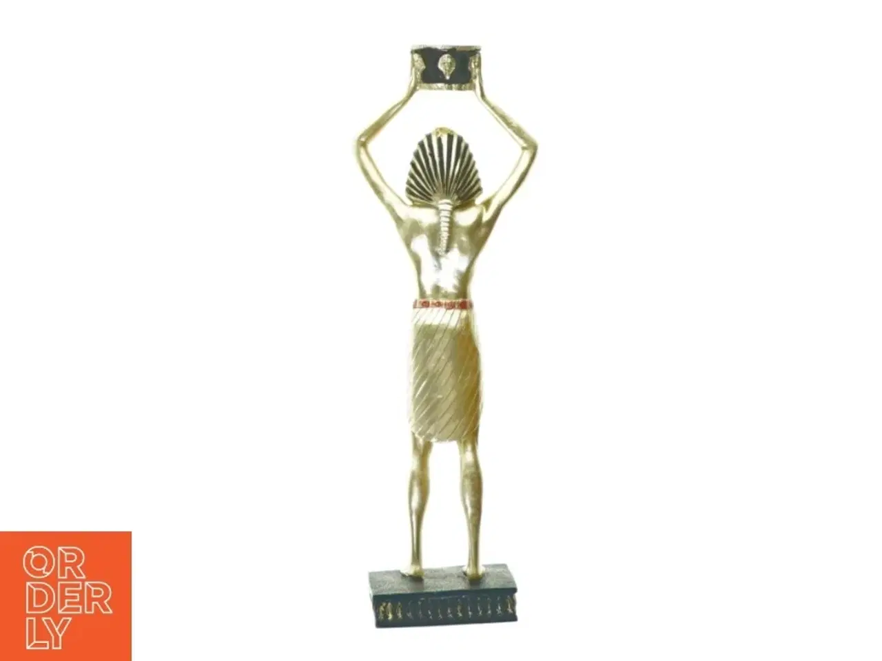 Billede 2 - Egyptisk figur (str. 26 x 7 cm)