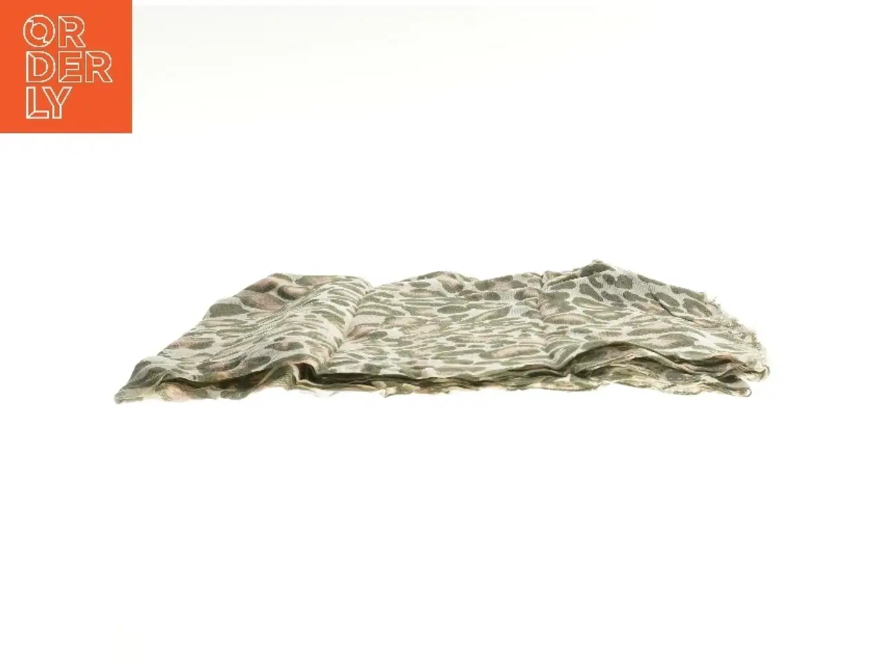 Billede 2 - Leopardmønstret tørklæde (str. 186x102 cm)