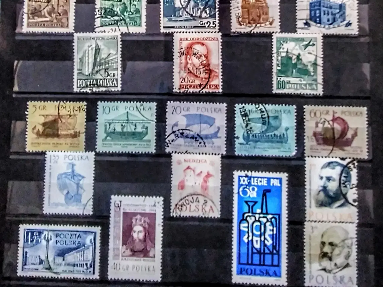 Billede 2 - Polen frimærker 