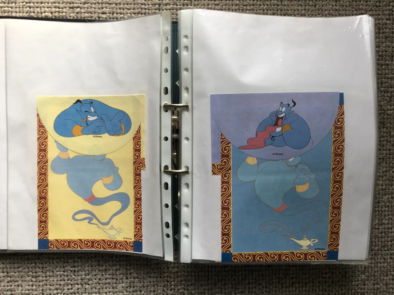 Billede 3 - Brevpapir, ringbind med stor og flot samling