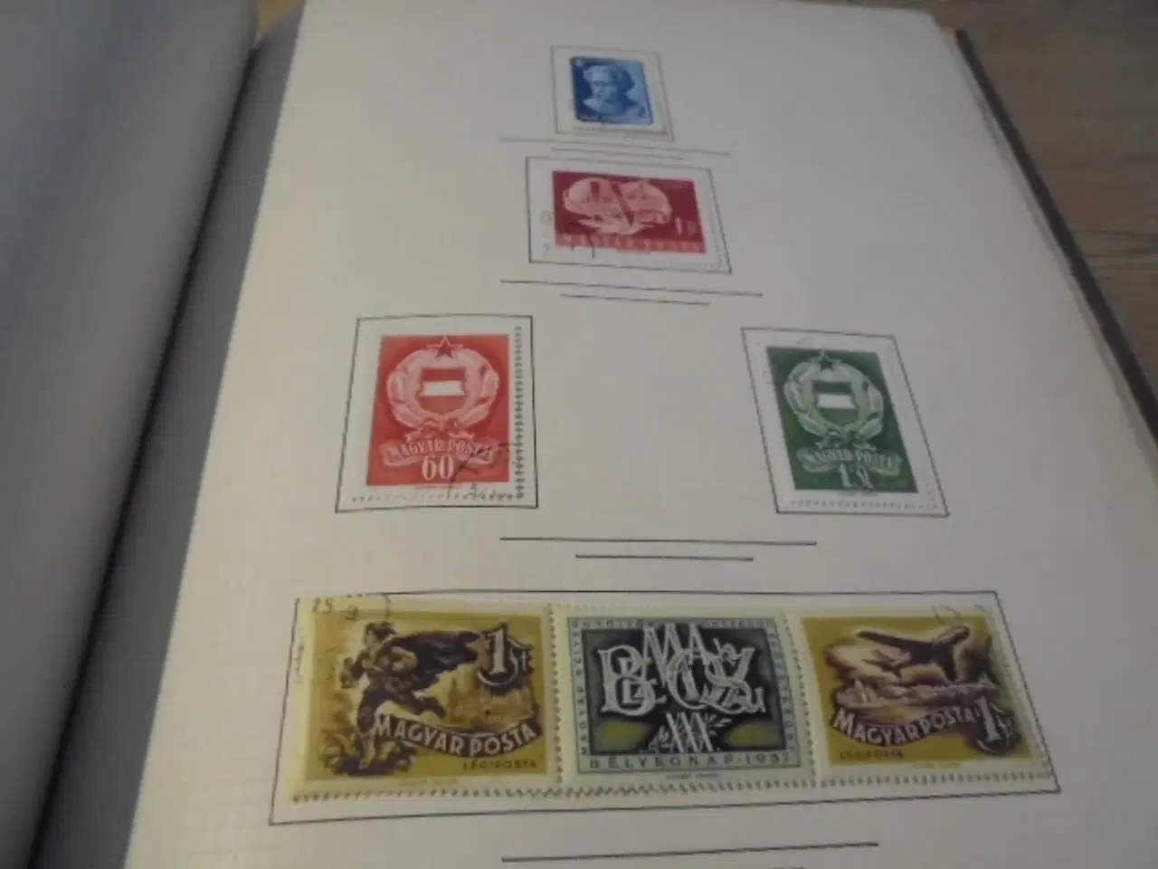 Billede 2 - Gammelt frimærkealbum – Ungarn, Deutsches Reich..