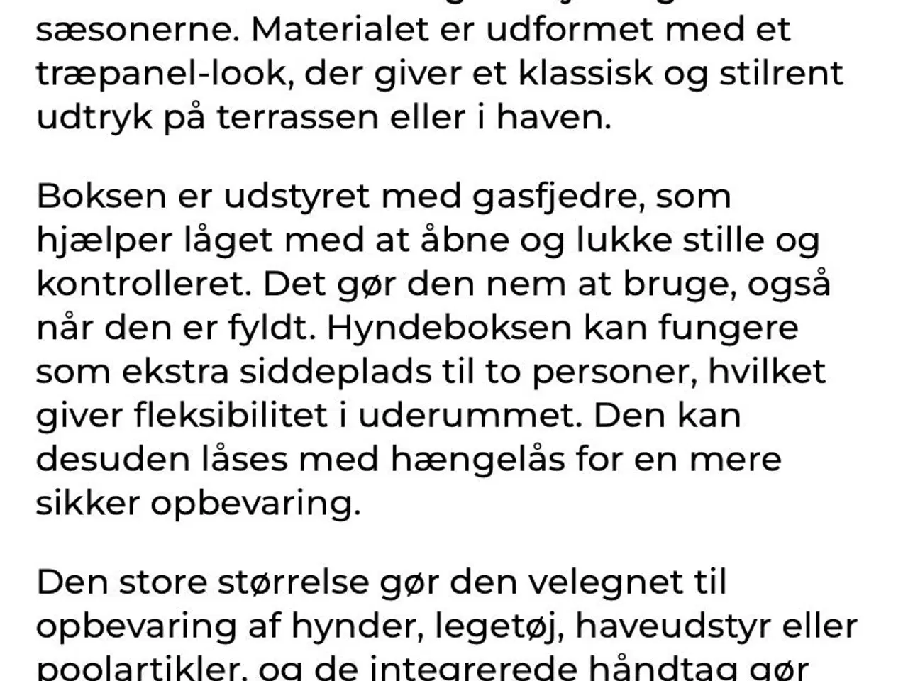 Billede 3 - Helt ny Hyndeboks - kan bruges som siddeplads