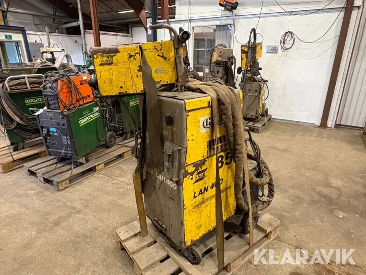 Billede 1 - Svejsemaskine Esab LAN 400 & A10 MEH 44