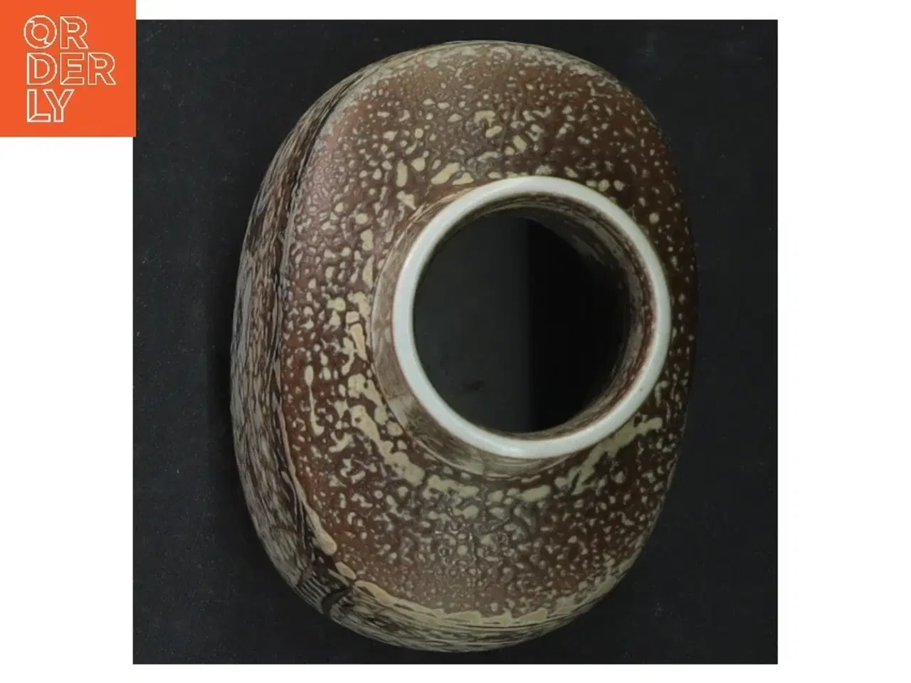 Billede 4 - Keramikvase 719/3207 fra Royal Copenhagen (str. H 14 cm)