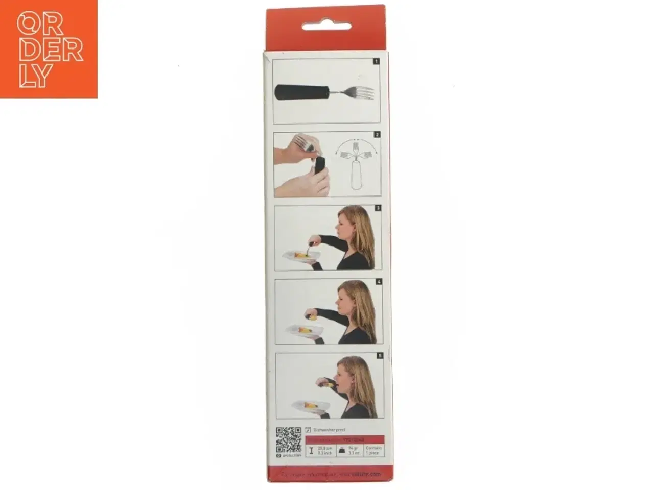 Billede 2 - Bøjet gaffel fra Vitility fra Vitility (str. 20 cm)