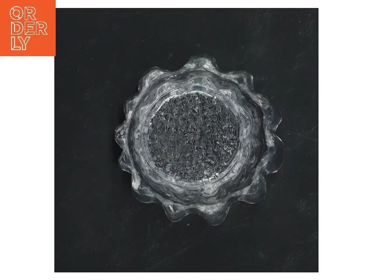 Billede 3 - Lysestage i glas (str. Ø 8x7,5 cm)