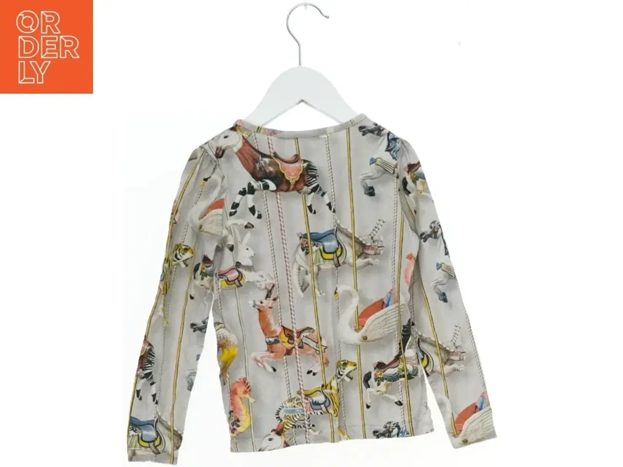 Billede 2 - Bluse med karrusel design fra Molo (str. 110)