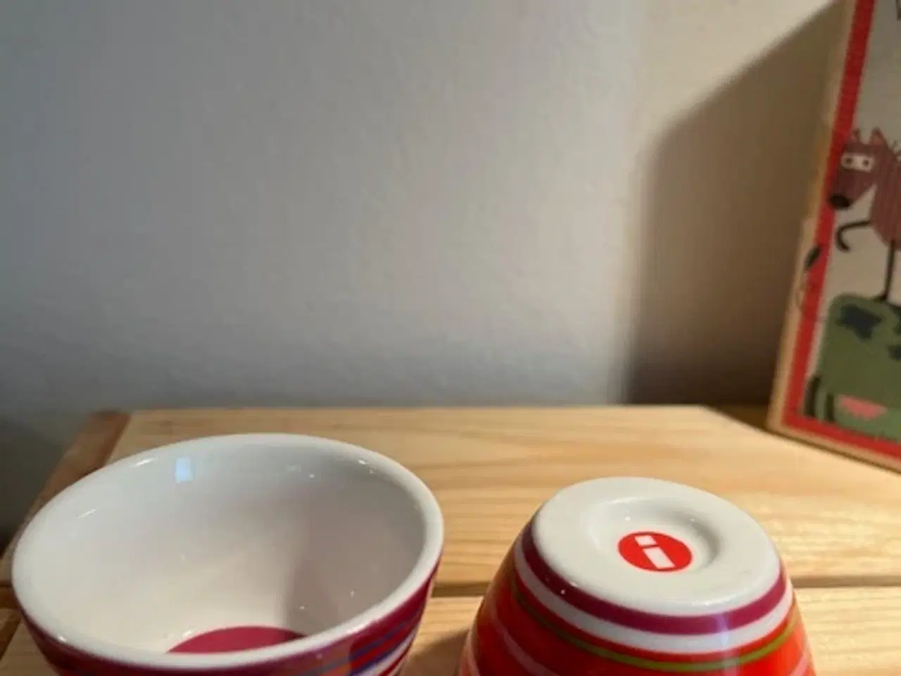 Billede 3 - 2 stk. Iittala Origo æggebægre – klassisk finsk de