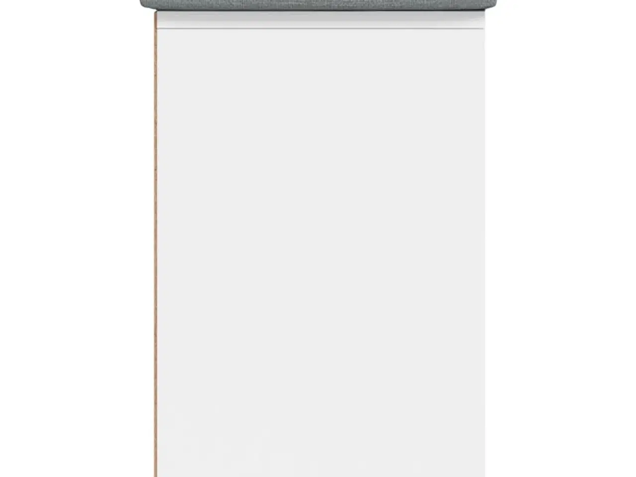 Billede 6 - Skobænk hvid 102x32x50 cm konstrueret træ