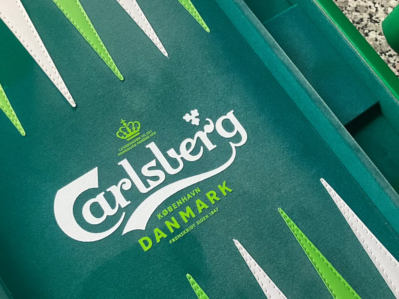 Billede 5 - Backgammon i kuffert. “Carlsberg”