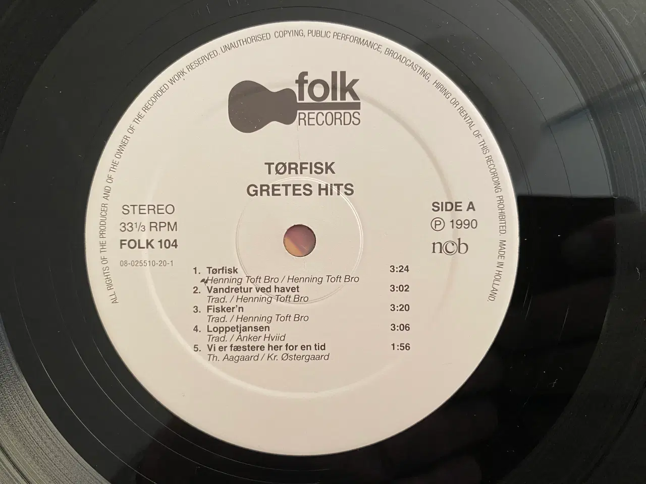Billede 3 - LP.Tørfisk ‎– Gretes Hits - Live