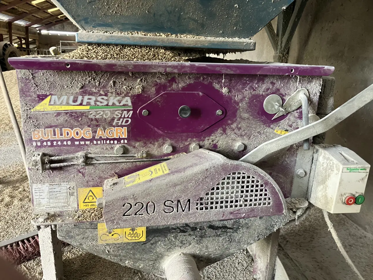 Billede 6 - Murska 220 Kornvalser med silo og snegle