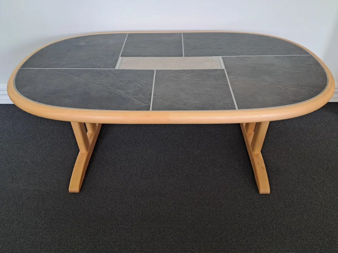 Billede 1 - Sofabord Green 381 Bøg m/kakler