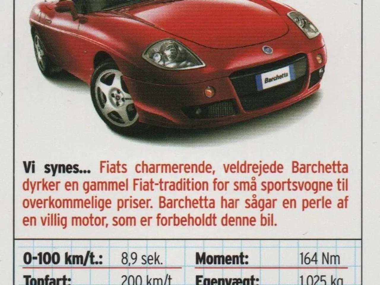 Billede 13 - Fiat Barchetta 1996