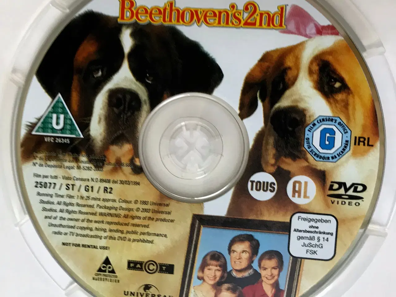 Billede 2 - DVD: BEETHOVEN: HUNDE børnefilm! 2 dvd