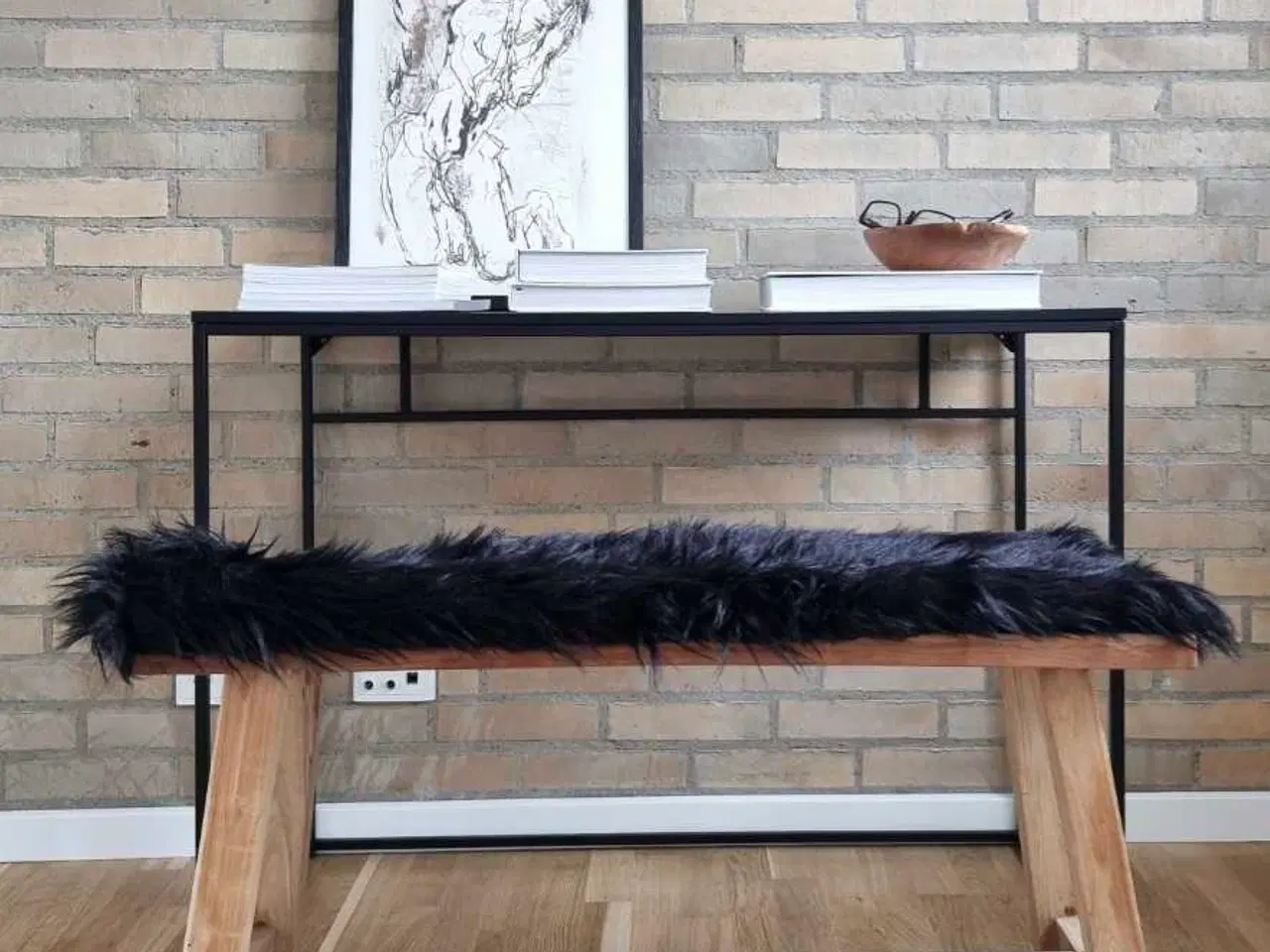 Billede 1 - Imiteret lammeskind fra HouseNordic 