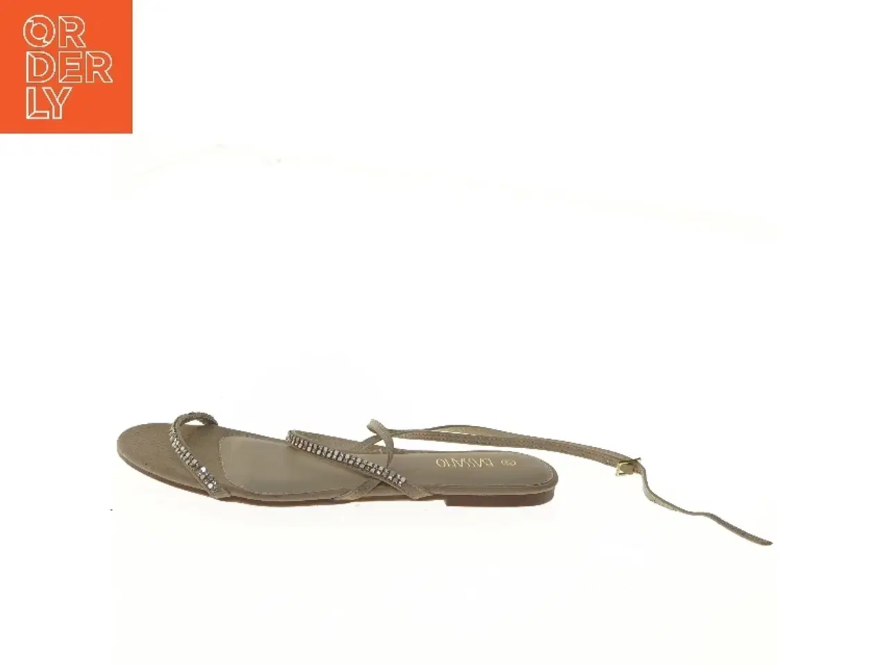 Billede 3 - Beige sandaler med similisten – str. 40 fra Bassano (str. 40 )