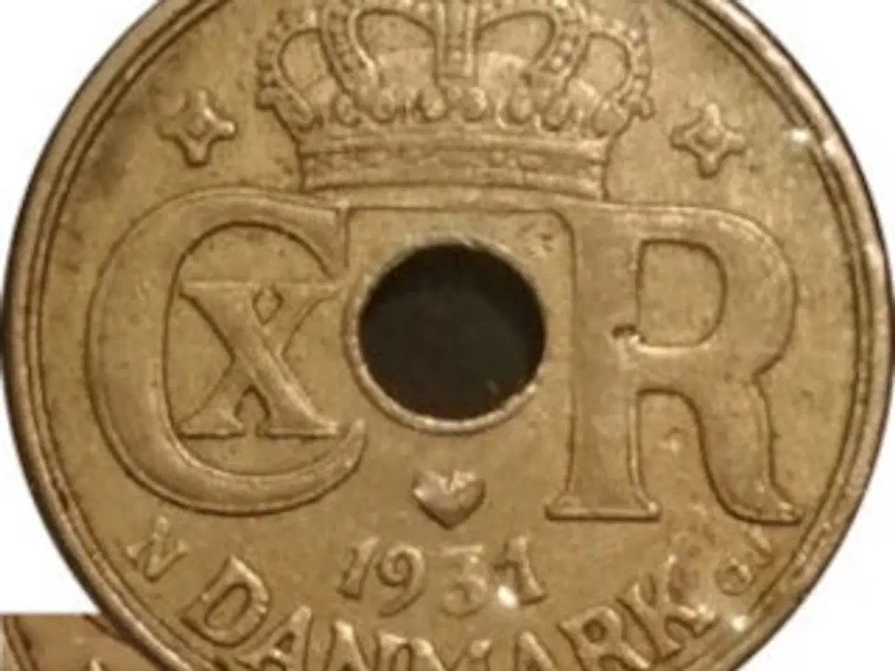 Billede 3 - 10 øre 1931 begge udgaver med stort og lille "N"