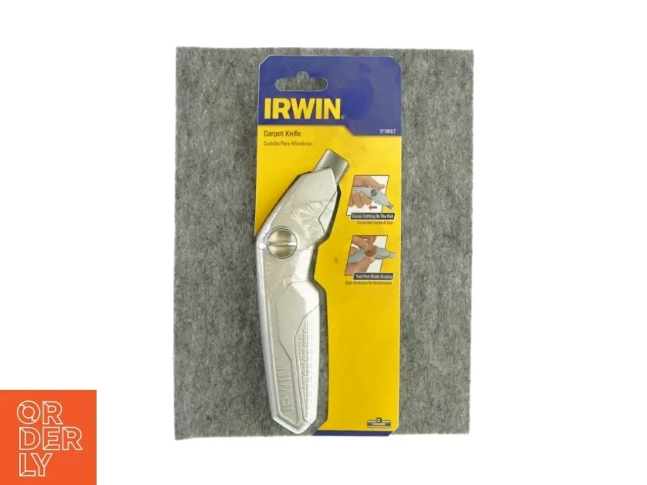 Billede 1 - Gulvtæppe kniv fra Irwin