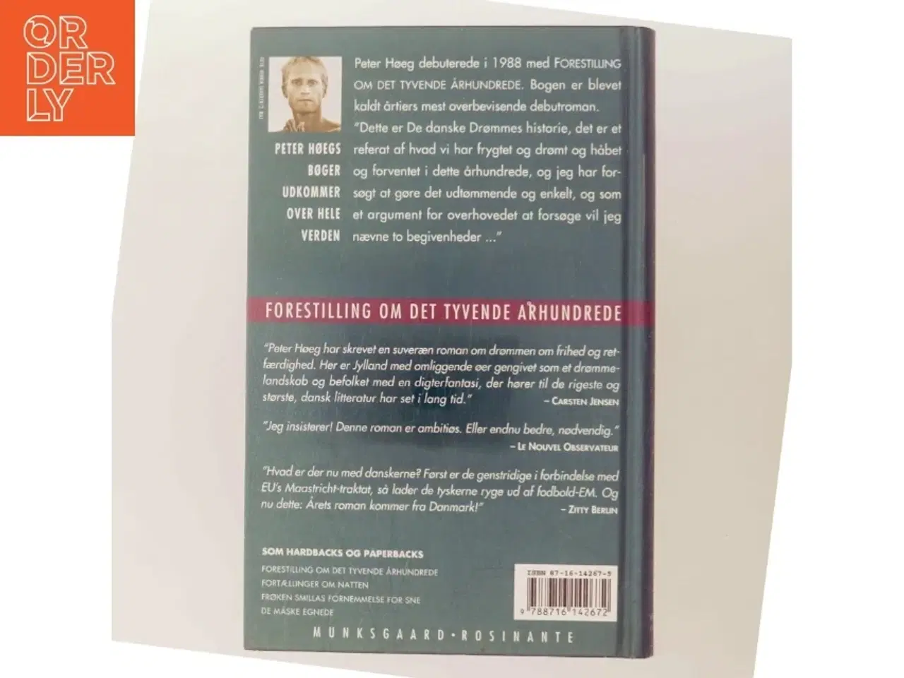 Billede 3 - Forestilling om det tyvende århundrede : roman af Peter Høeg (f. 1957-05-17) (Bog)