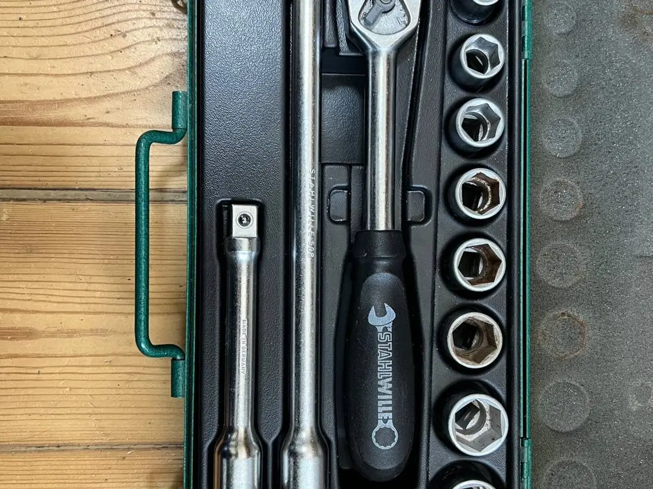 Billede 2 - STAHWILLE Topnøglesæt 1/2" | Tysk Kvalitet