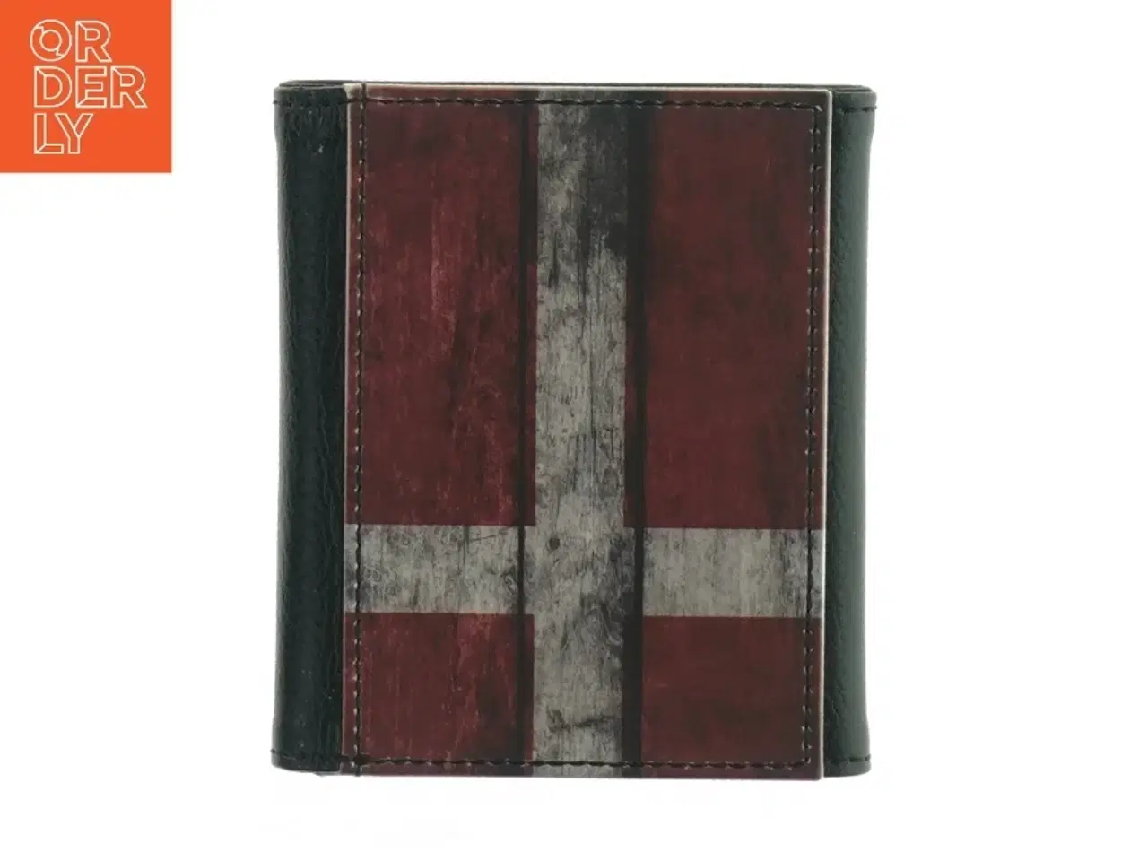 Billede 1 - Pung med Danmarks flag (str. LB: 11 x 9 cm)