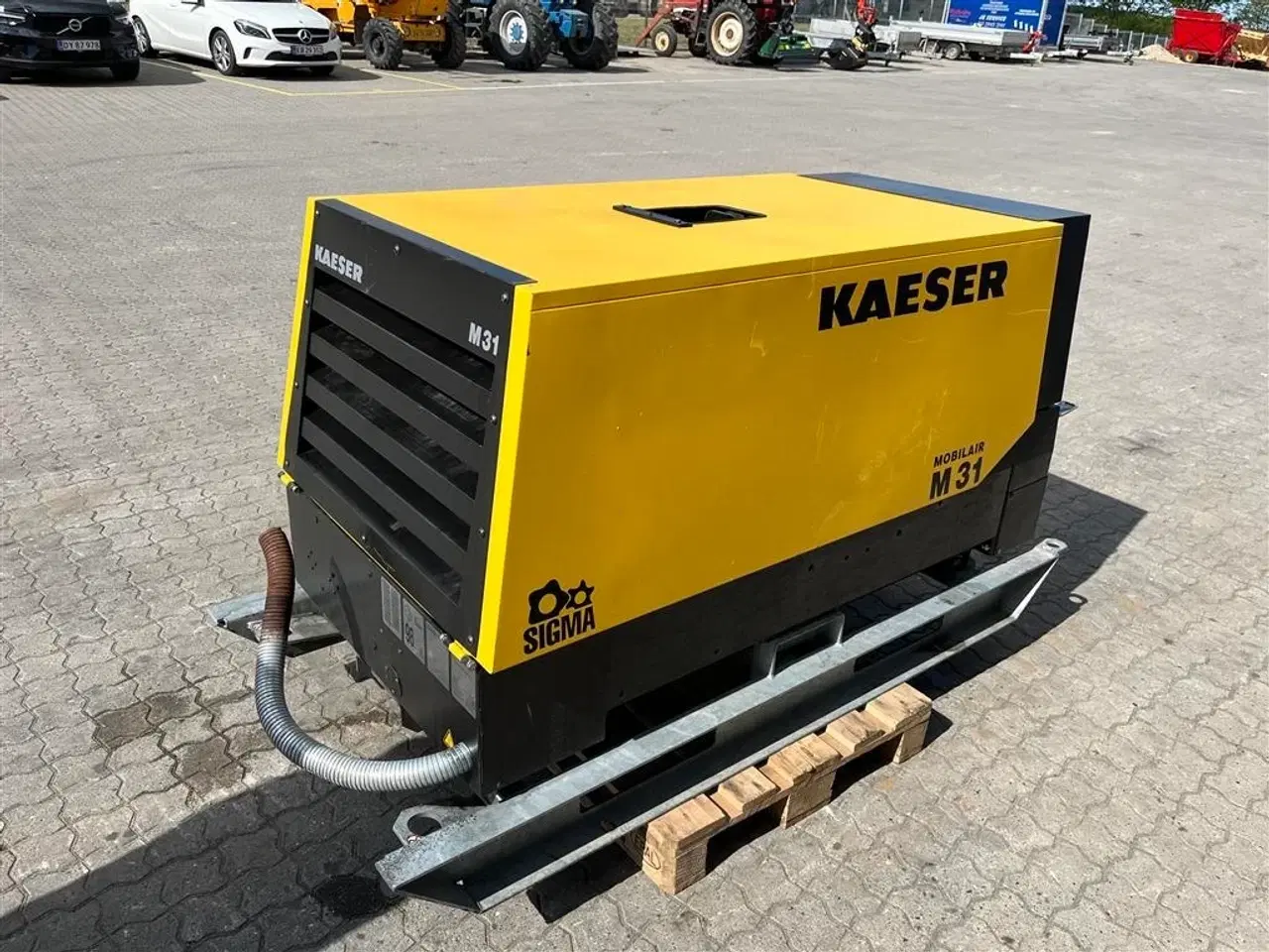 Billede 5 - Kaeser M 31 Mobil kompressor på ski