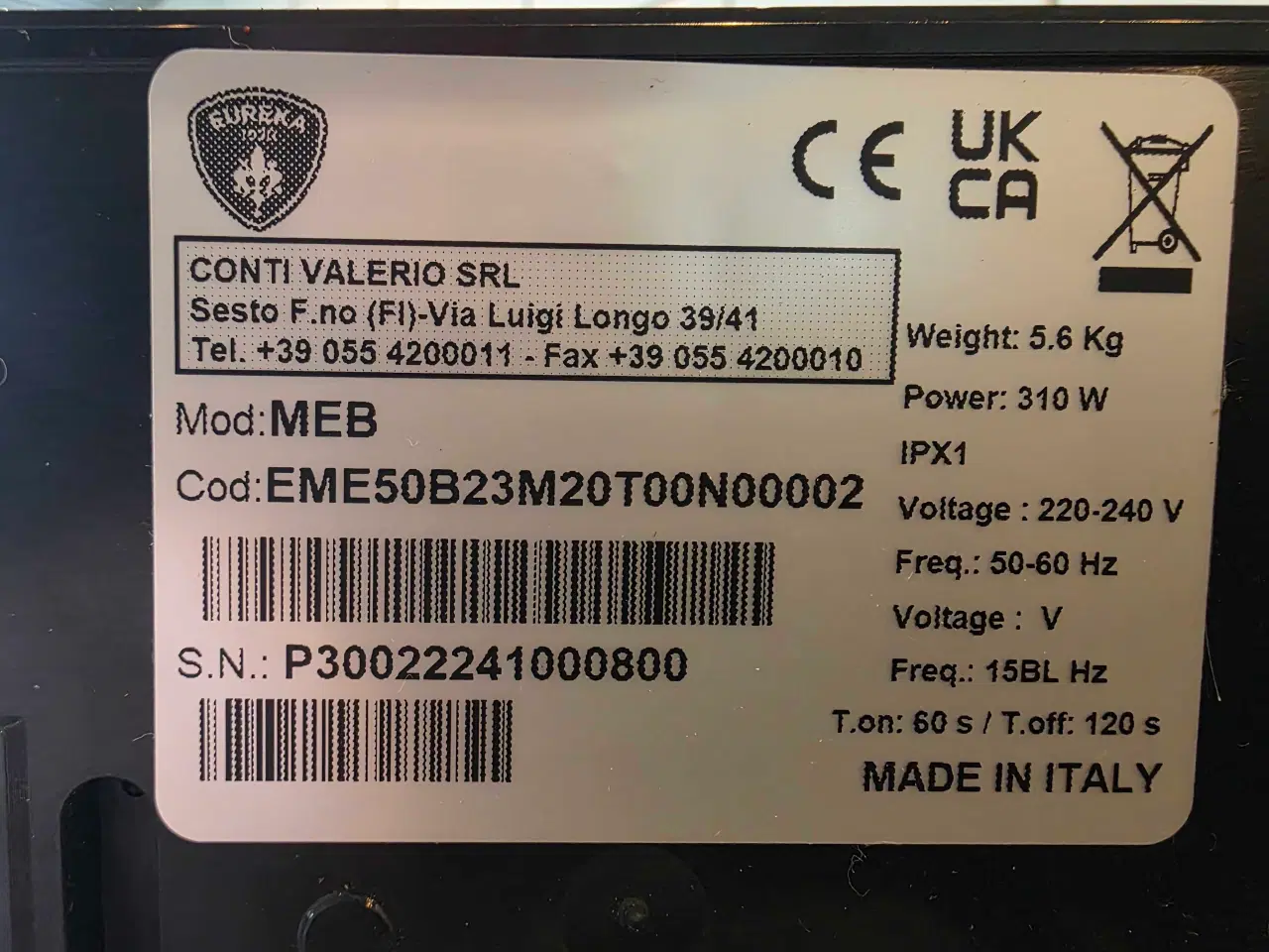 Billede 4 - Eureka Mignon Perfetto Glossy Sort Espressokværn