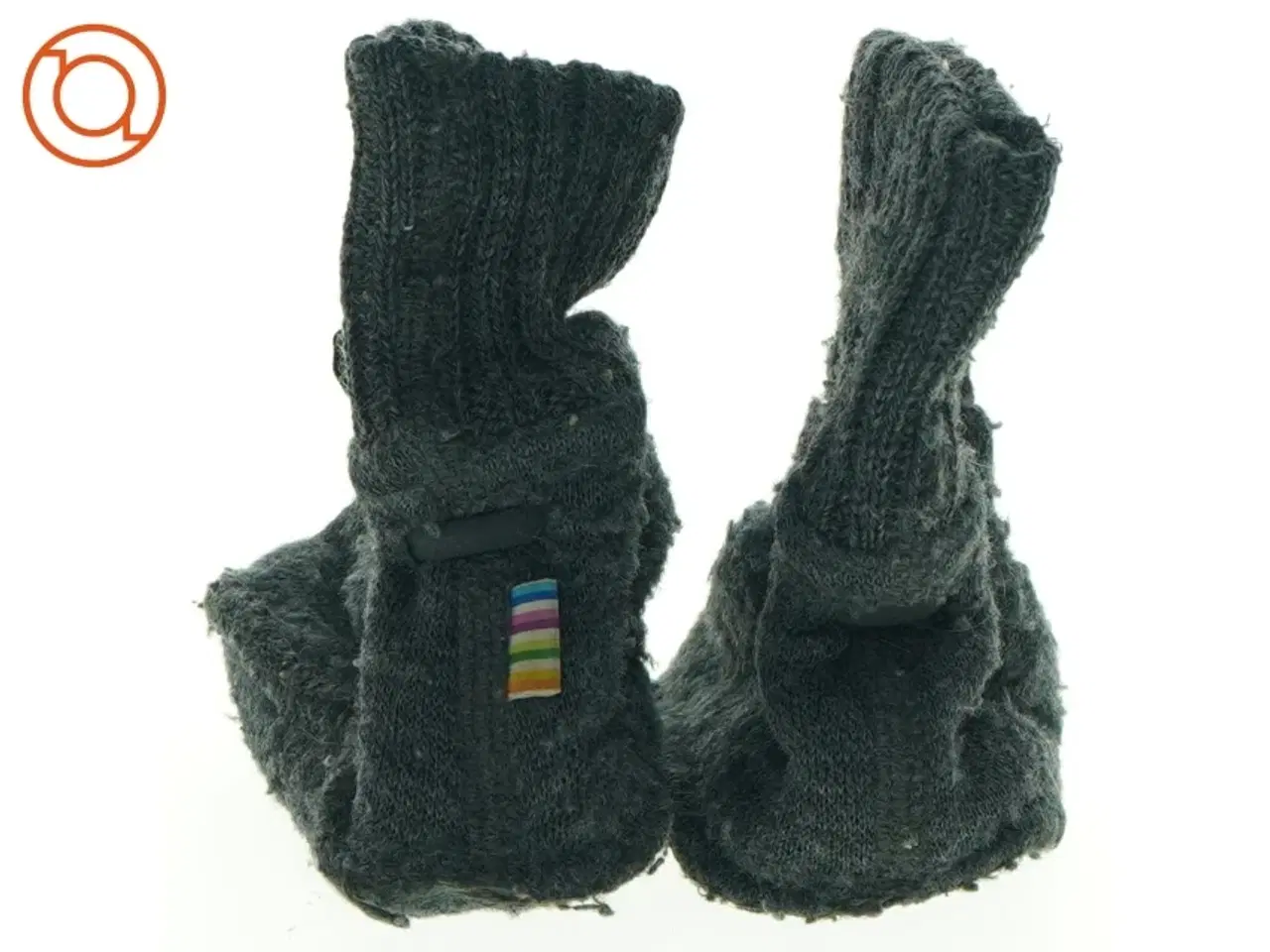 Billede 5 - Strikkede tøfler fra Melton (str. Udvendig sal 11 cm)