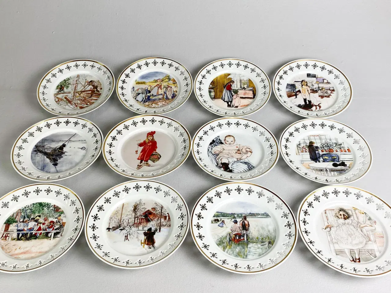 Billede 1 - Carl Larsson platter fra Bing & Grøndahl