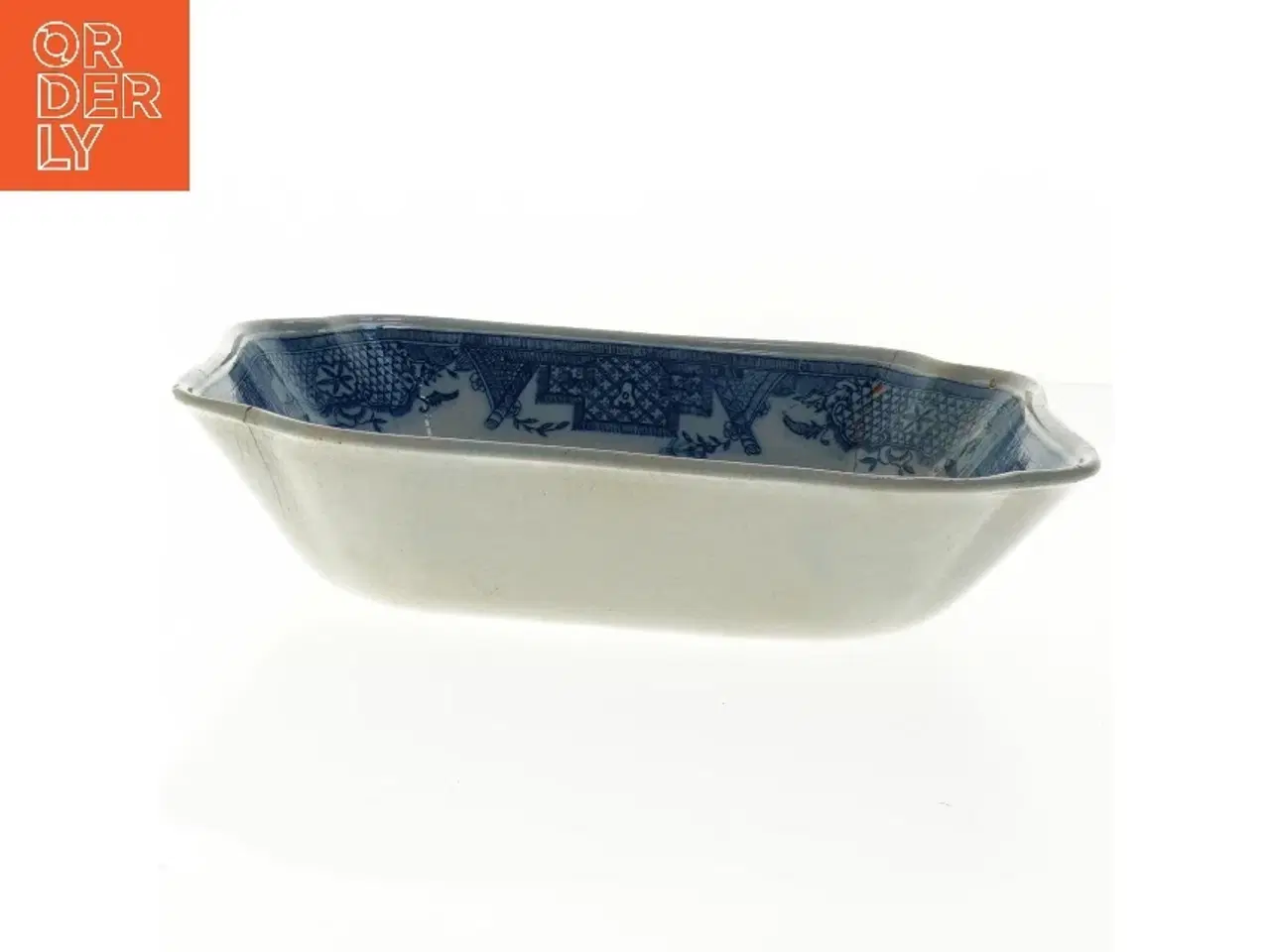 Billede 4 - Sæt med to blå-hvide porcelænsskåle fra Rrstrand (str. 21x21 cm)