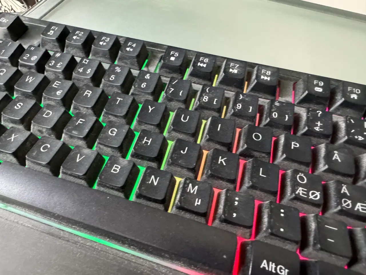 Billede 1 - Farverig gamer keyboard k20