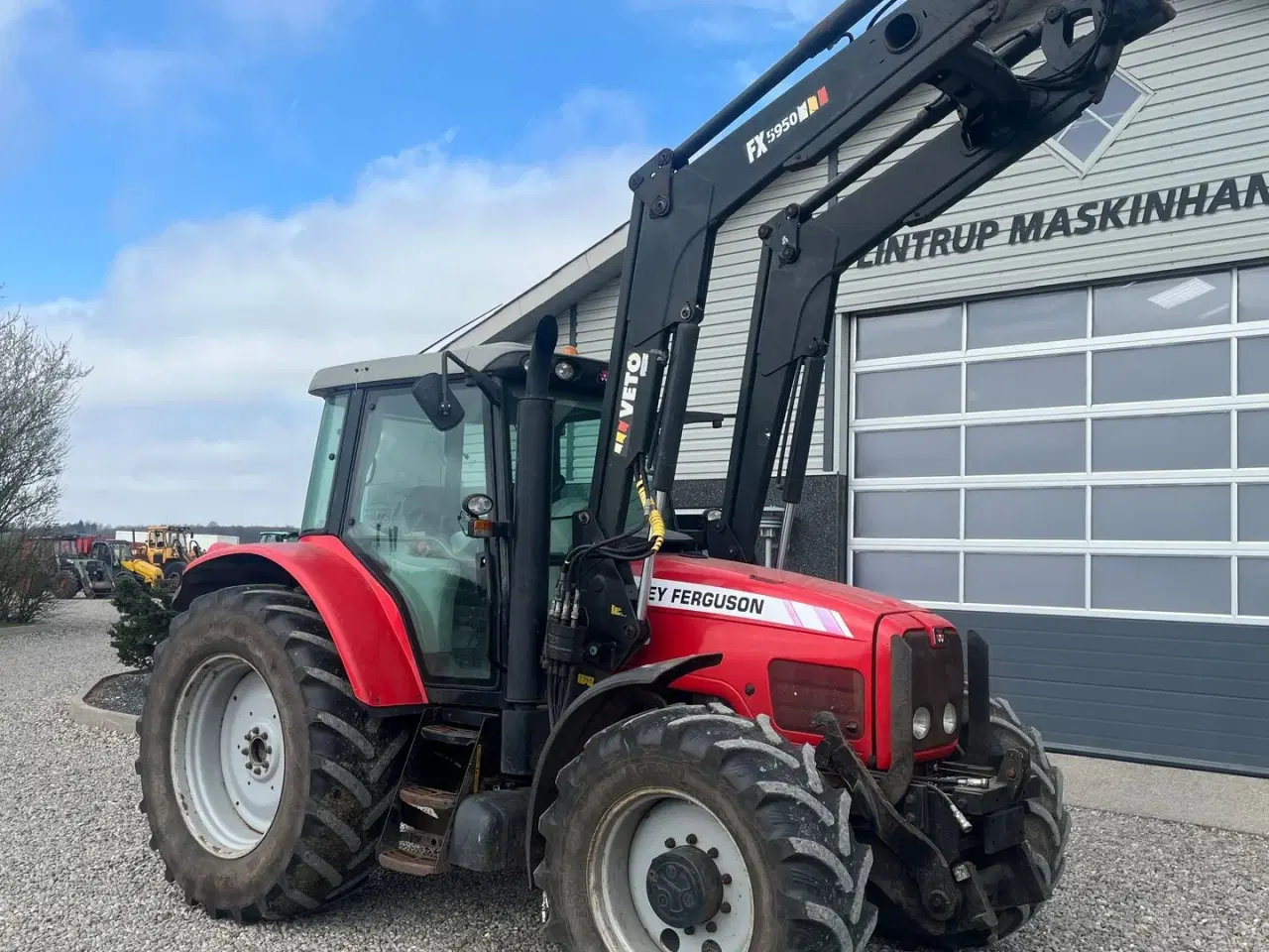 Billede 20 - Massey Ferguson 6480 Dyna 4 Med frontlift og frontlæsser