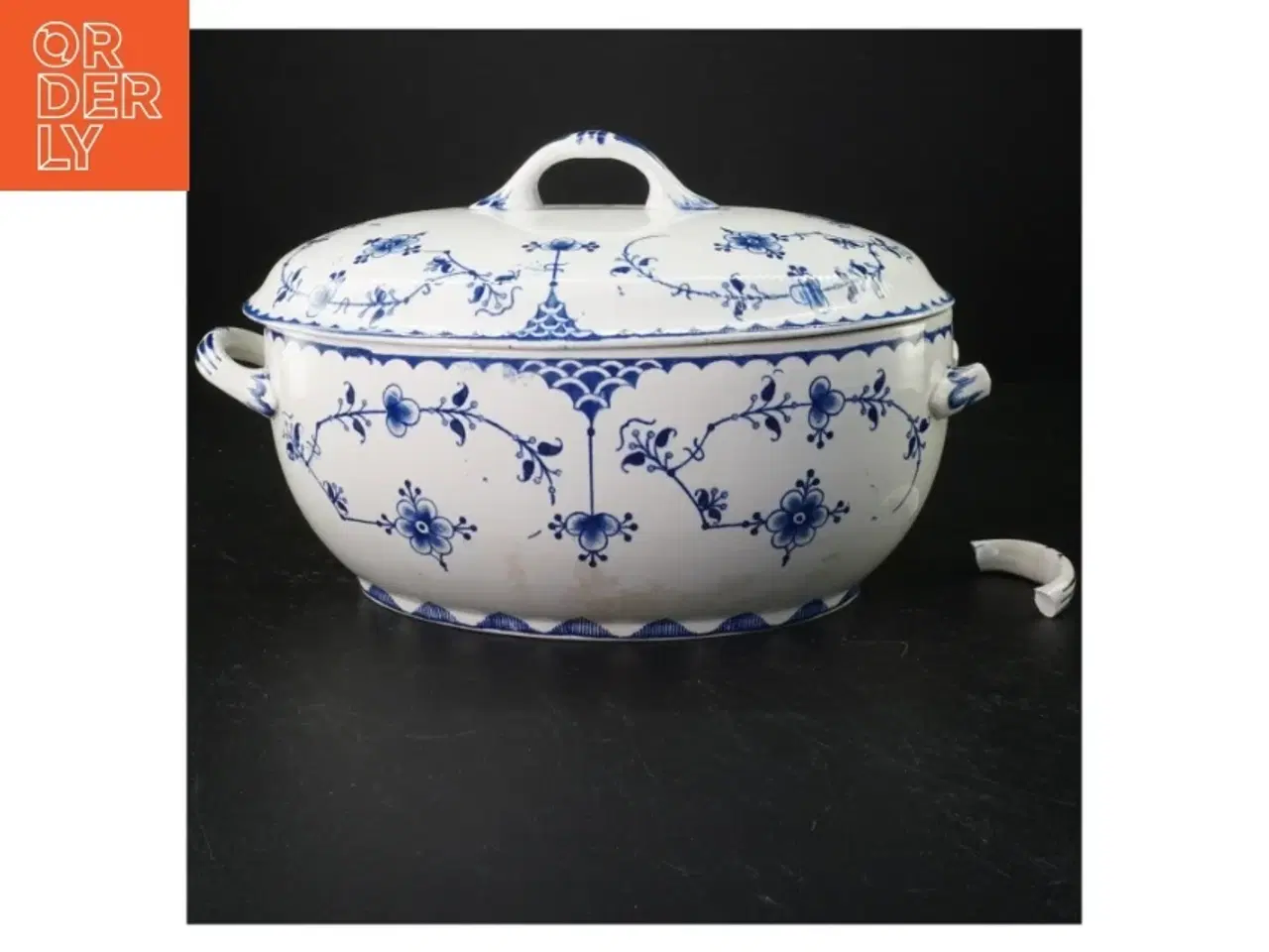 Billede 3 - Porcelæns suppe terrin